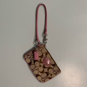 Original Coach wristlet
